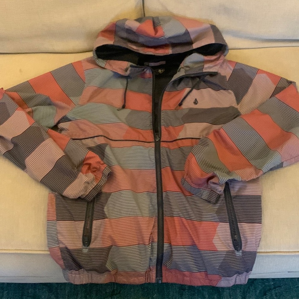 Volcom wind breaker jacket size S